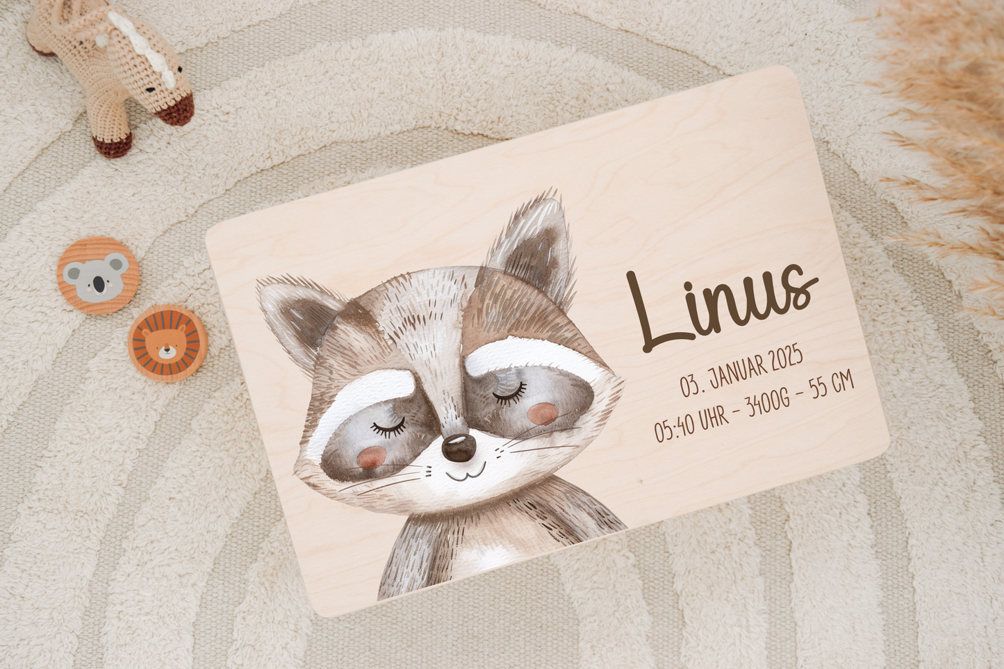 Erinnerungskiste Baby - versch. Tiermotiven
