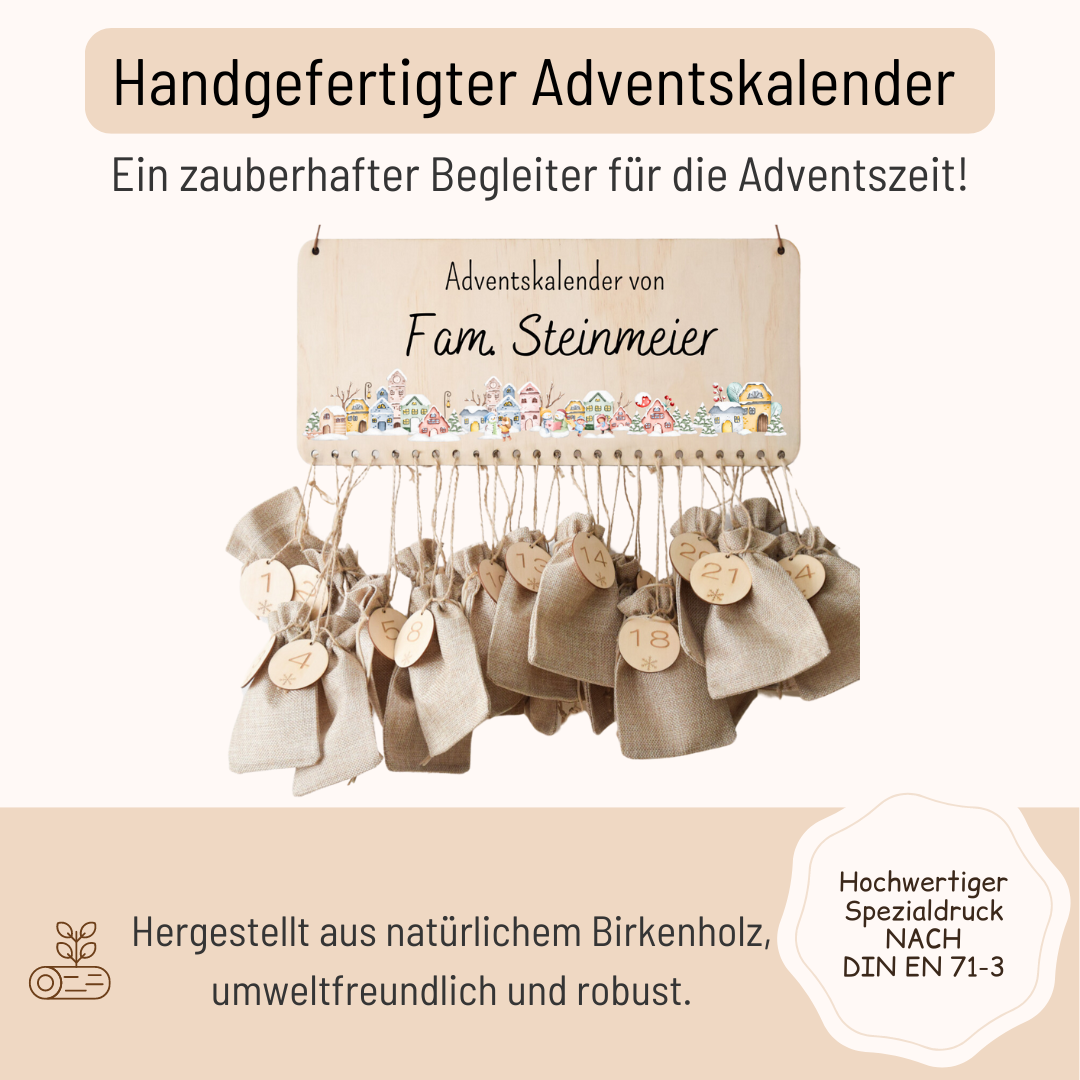 Adventskalender Kerstdorp