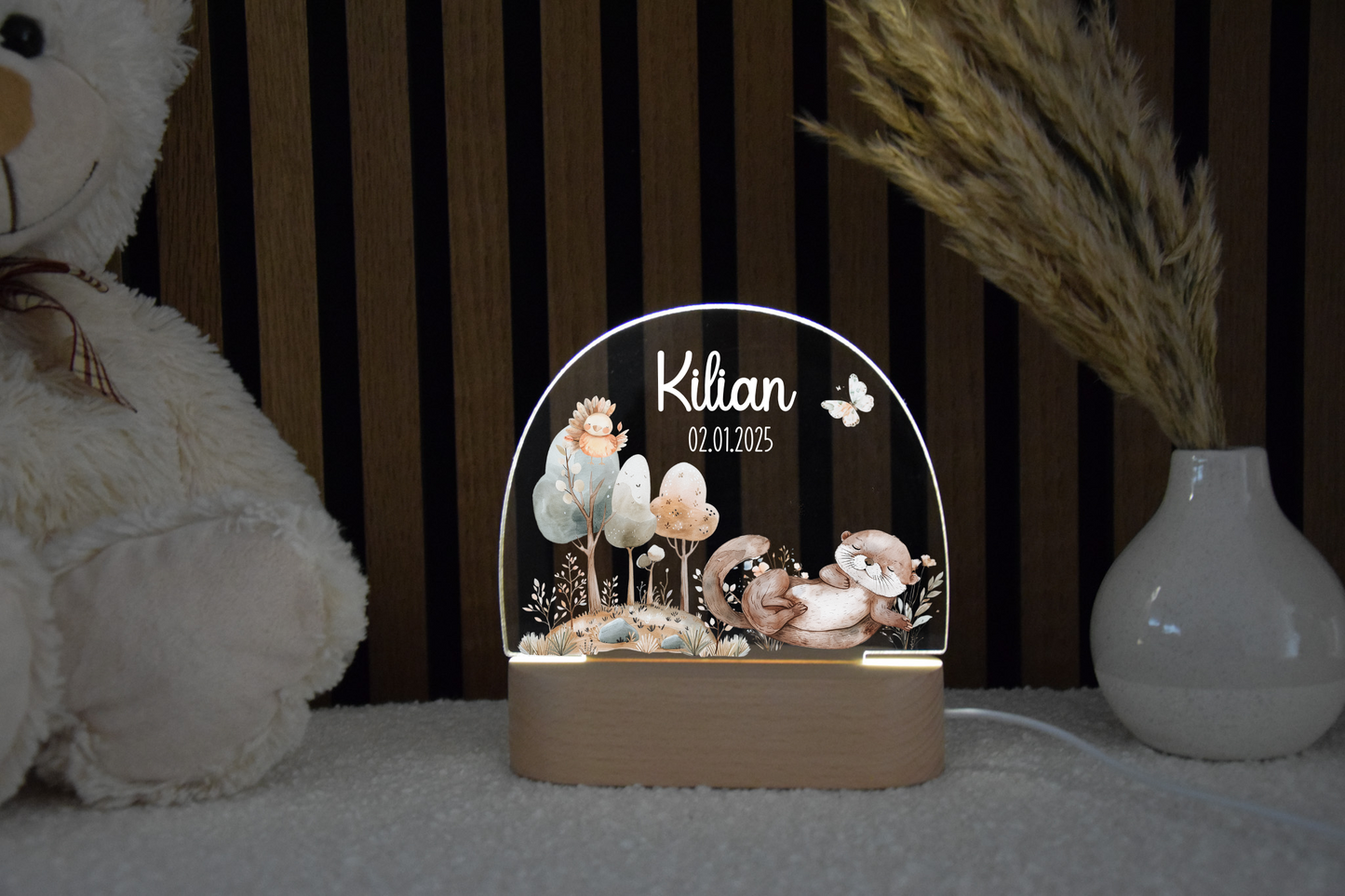 Nachtlicht Kinder - versch. Tieren