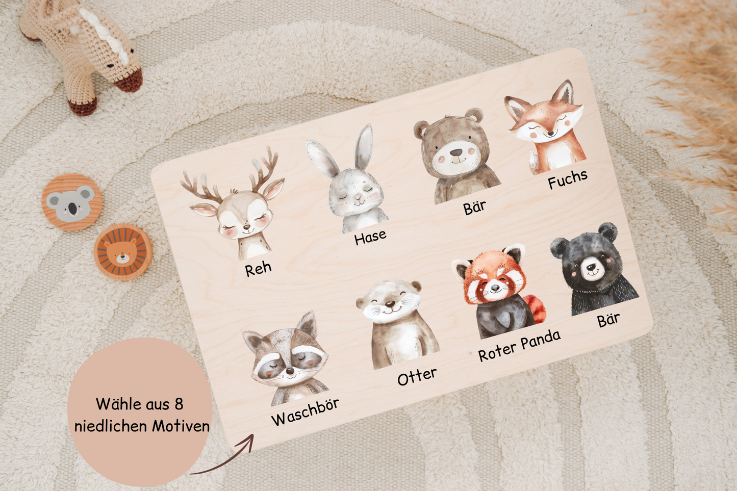 Erinnerungskiste Baby - versch. Tiermotiven