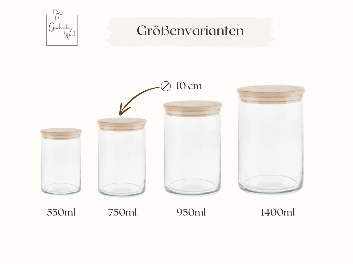 Muttertagsgeschenk - Vorratsglas Beste Mama