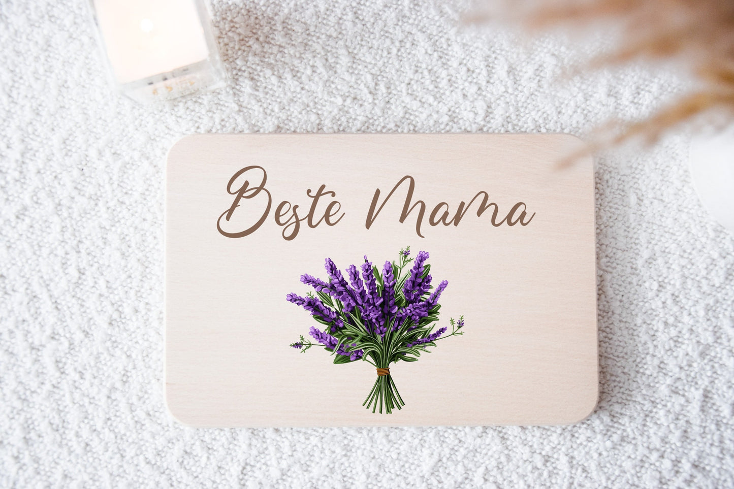 Muttertagsgeschenk - Frühstücksbrett Beste Mama