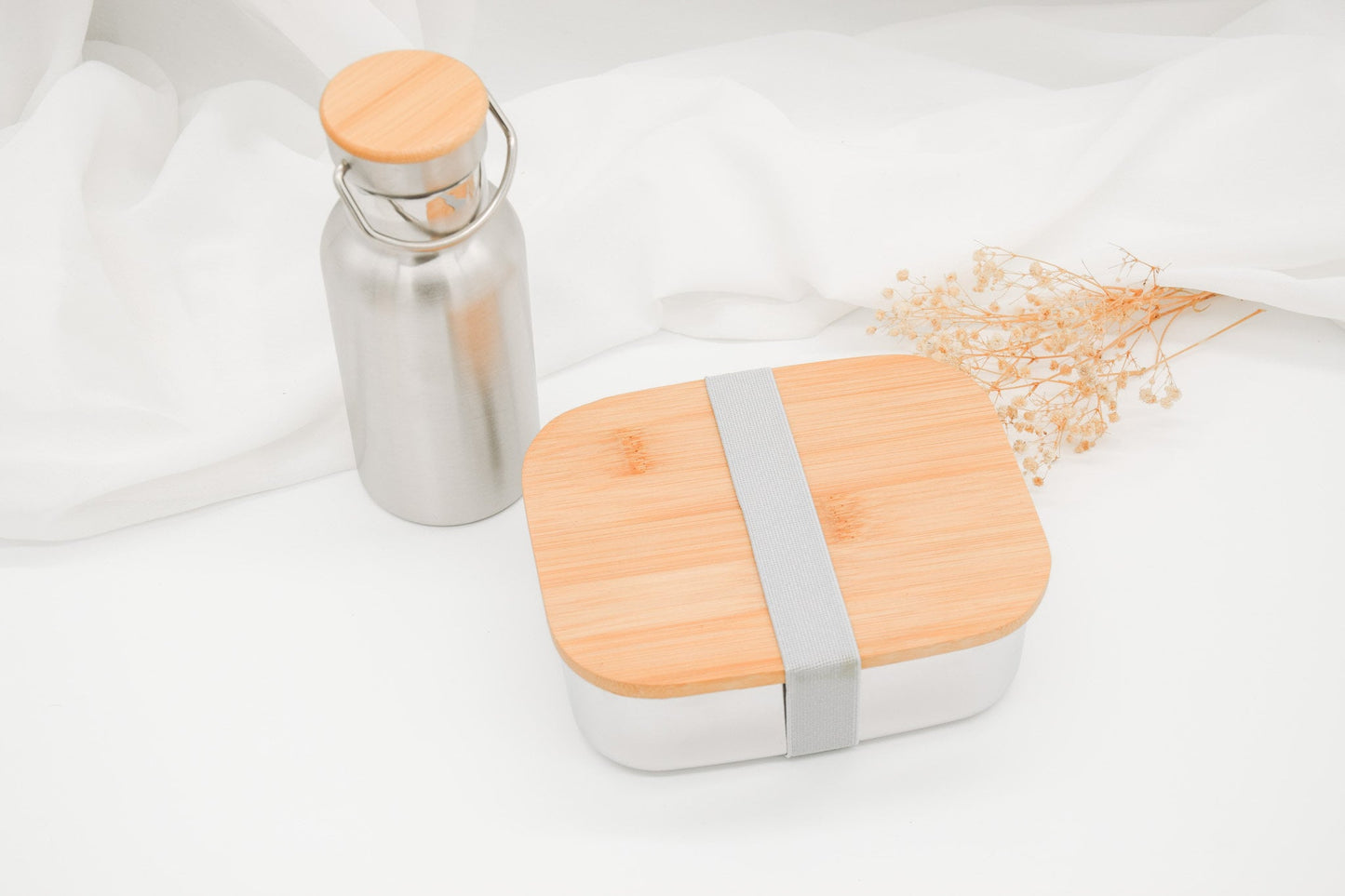 Brotdose & Trinkflasche Set - Erzieherin mit Herz