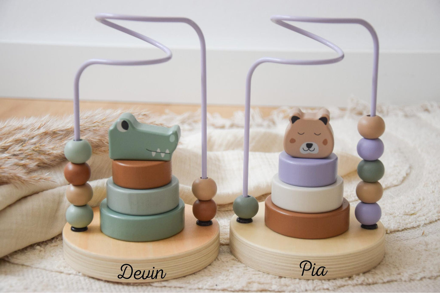 Motorikschleife Babyspielzeug