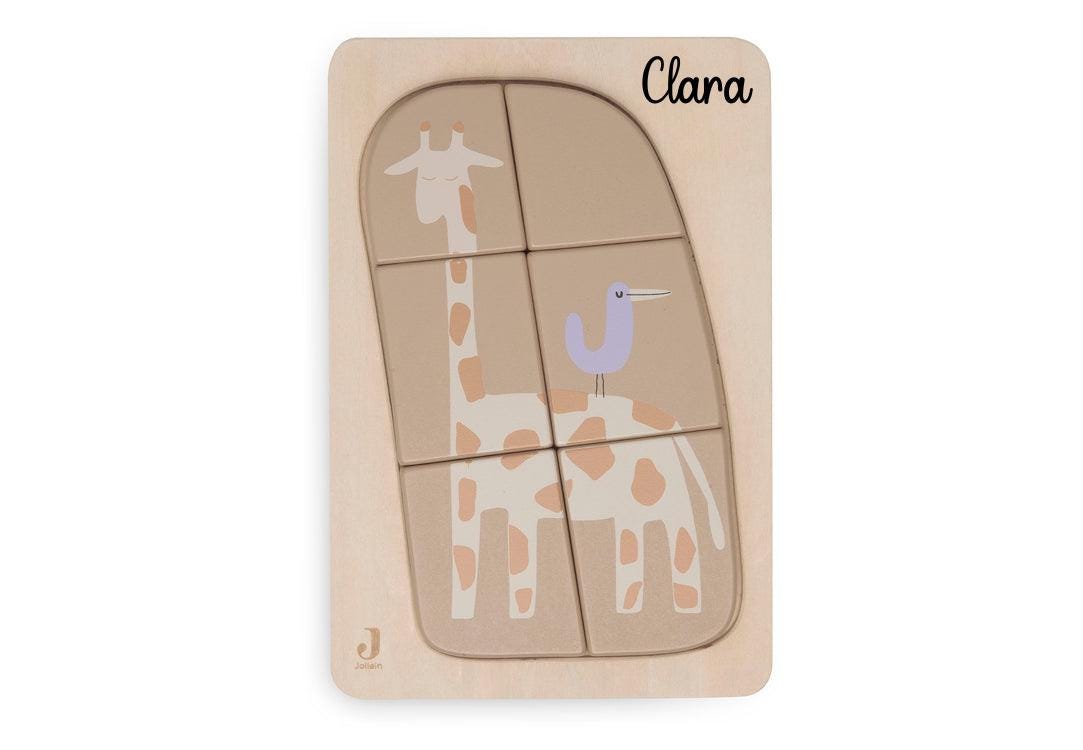 Holzpuzzle - Giraffe