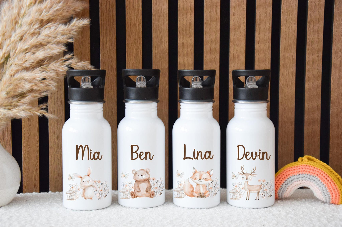 Trinkflasche Kinder versch. Motiven