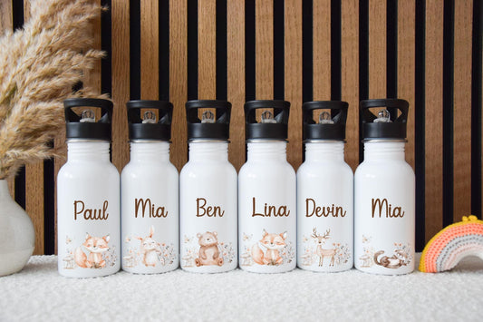 Trinkflasche Kinder versch. Motiven