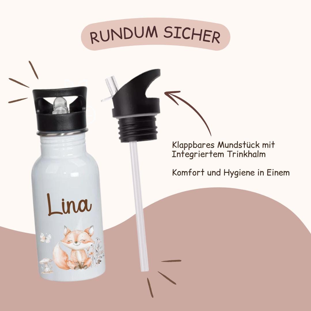 Trinkflasche Kinder versch. Motiven