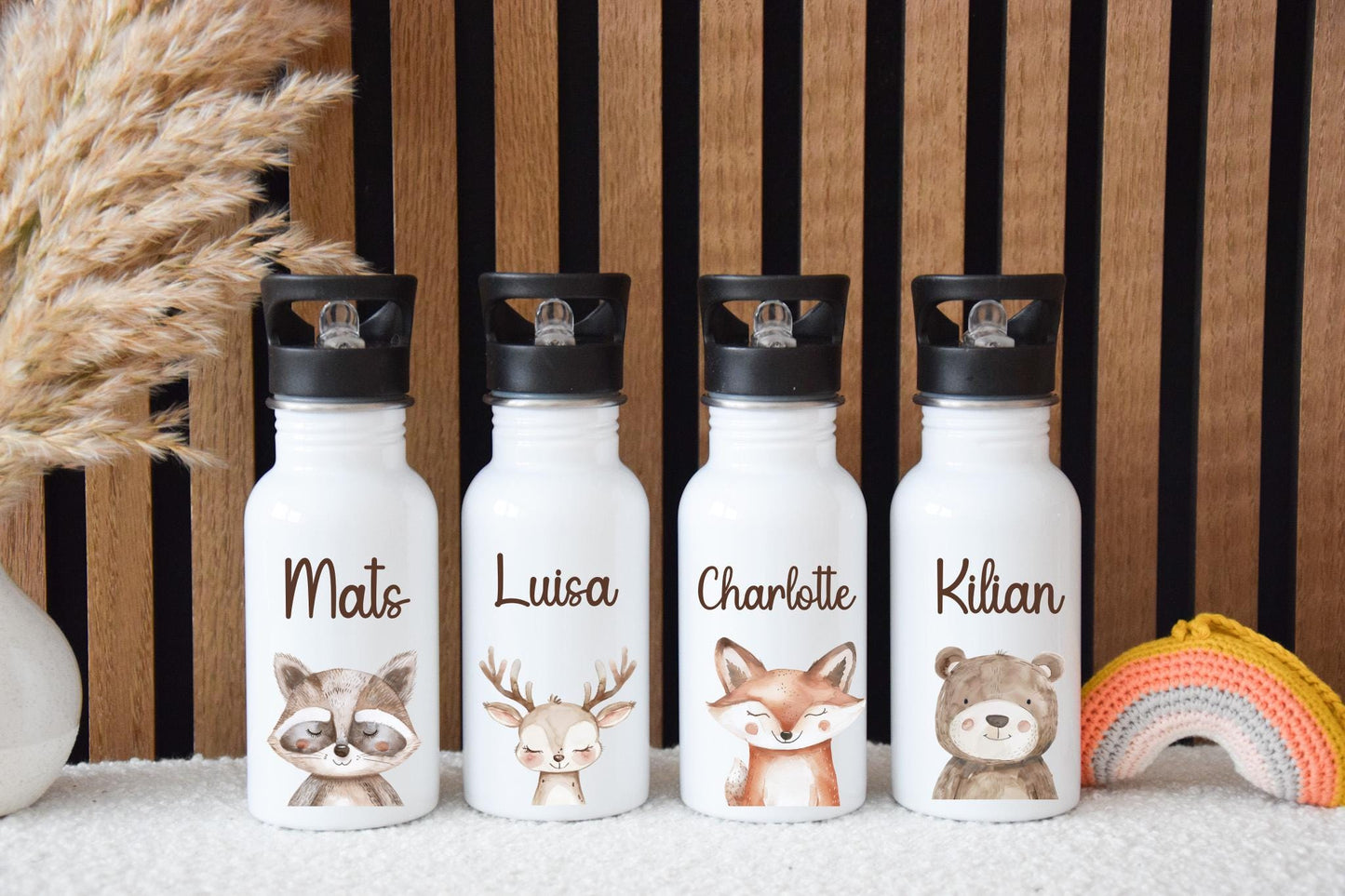Trinkflasche Kinder versch. Motiven