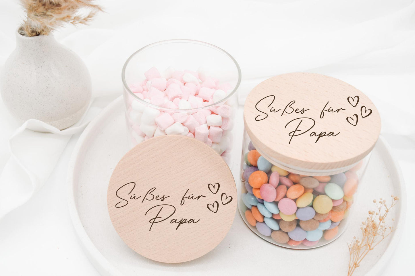 Vatertagsgeschenk Vorratsglas - Süßes für Papa