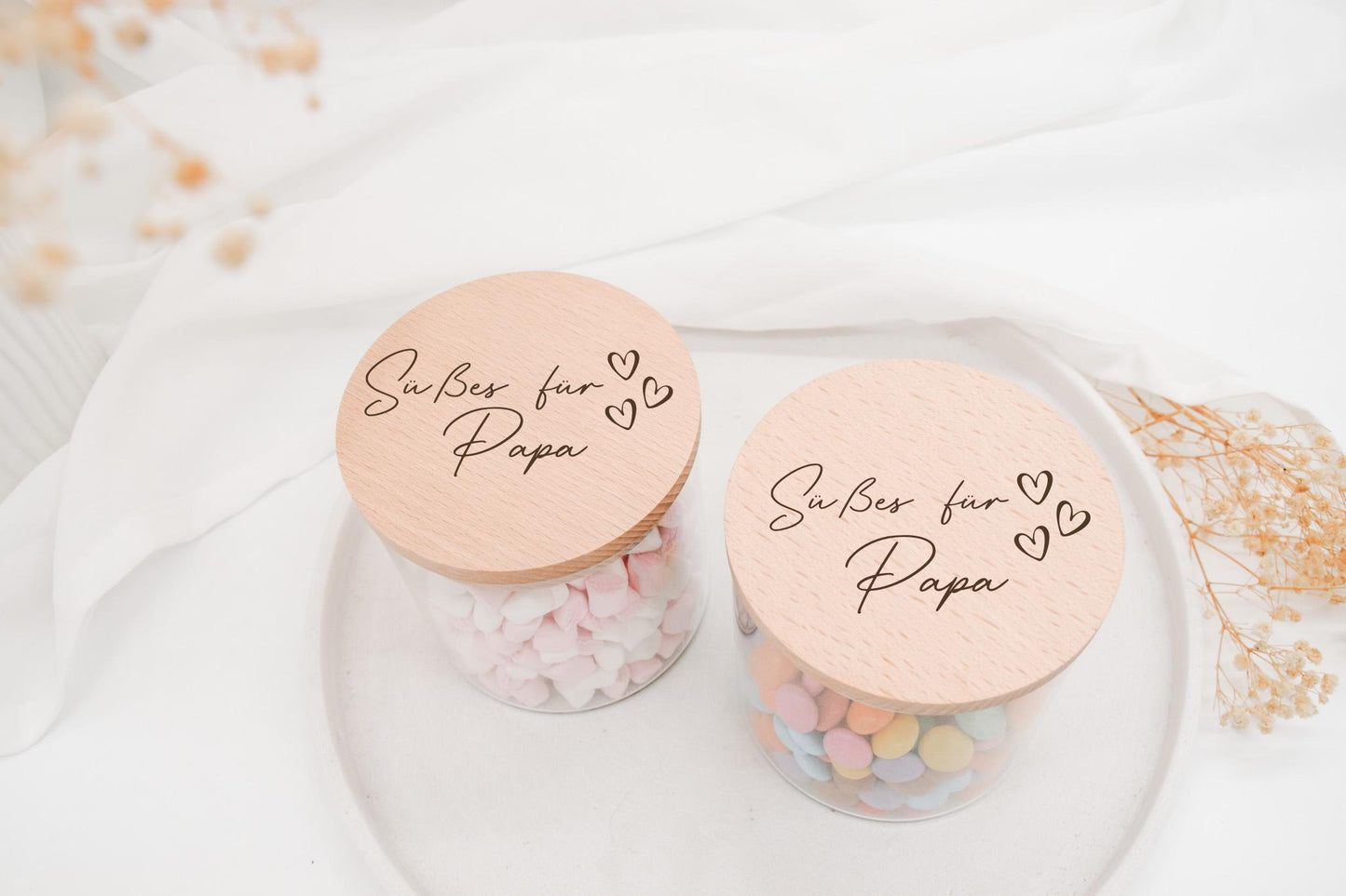 Vatertagsgeschenk Vorratsglas - Süßes für Papa