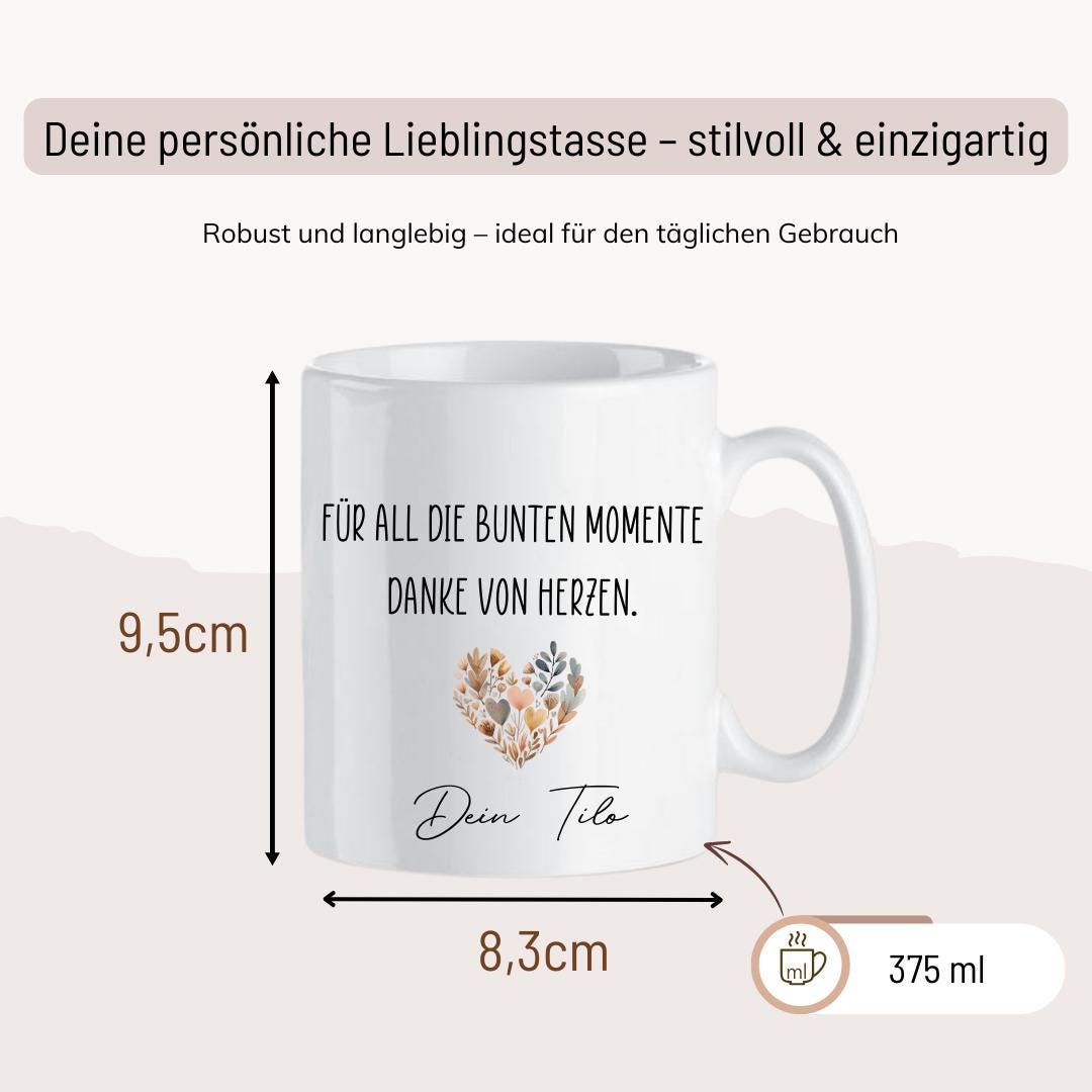 Tasse Erzieherin Abschiedsgeschenk