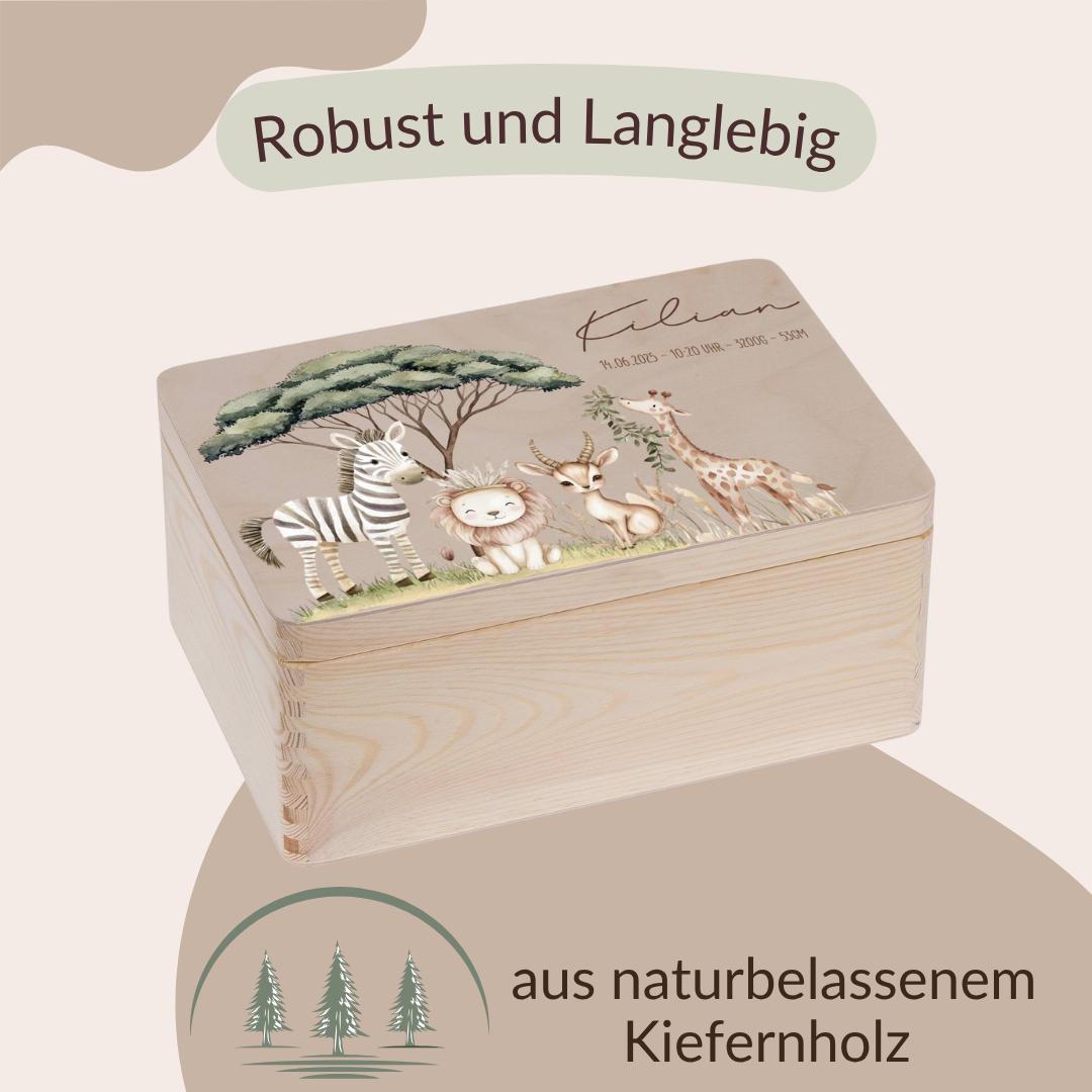 Erinnerungskiste - Safari Tiere