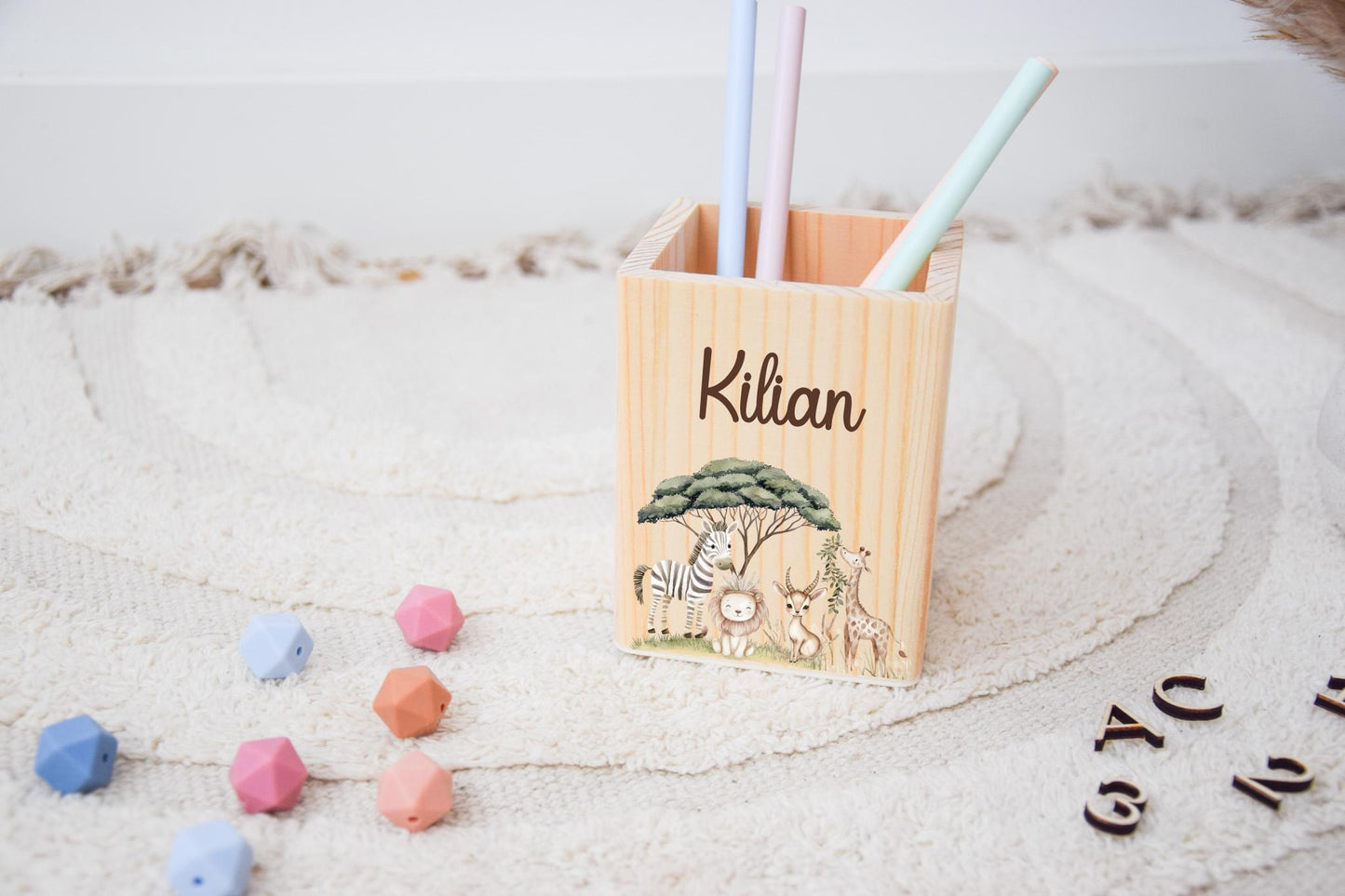 Stiftehalter, Stiftebox, Stiftehalter Kinder, Schulanfang Geschenk, Einschulung, Stiftehalter Holz, Schulkind 2025, Einschulungsgeschenke,