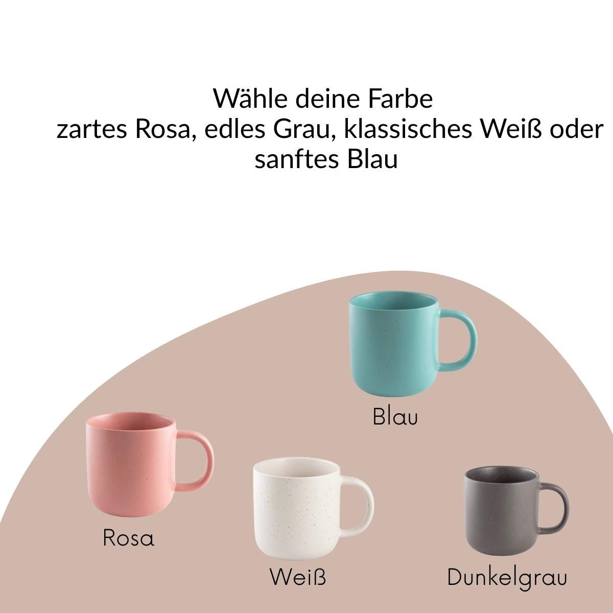 Personalisierte Tasse mit Namen