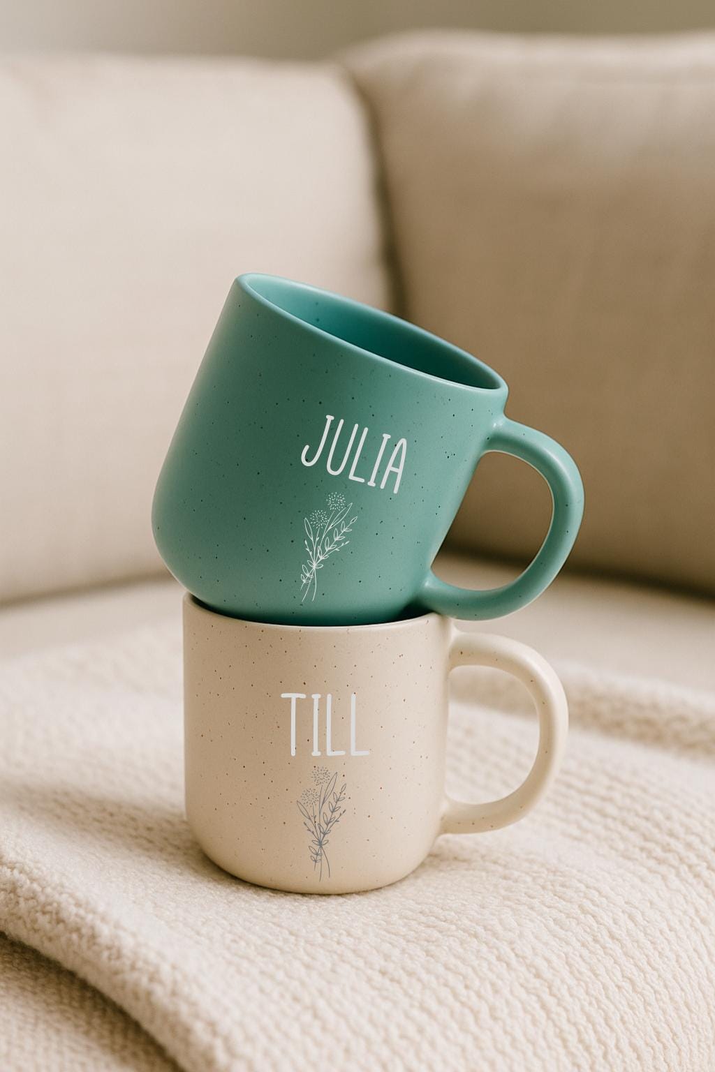 Personalisierte Tasse mit Namen