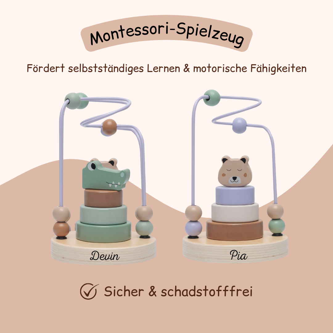 Motorikschleife Babyspielzeug