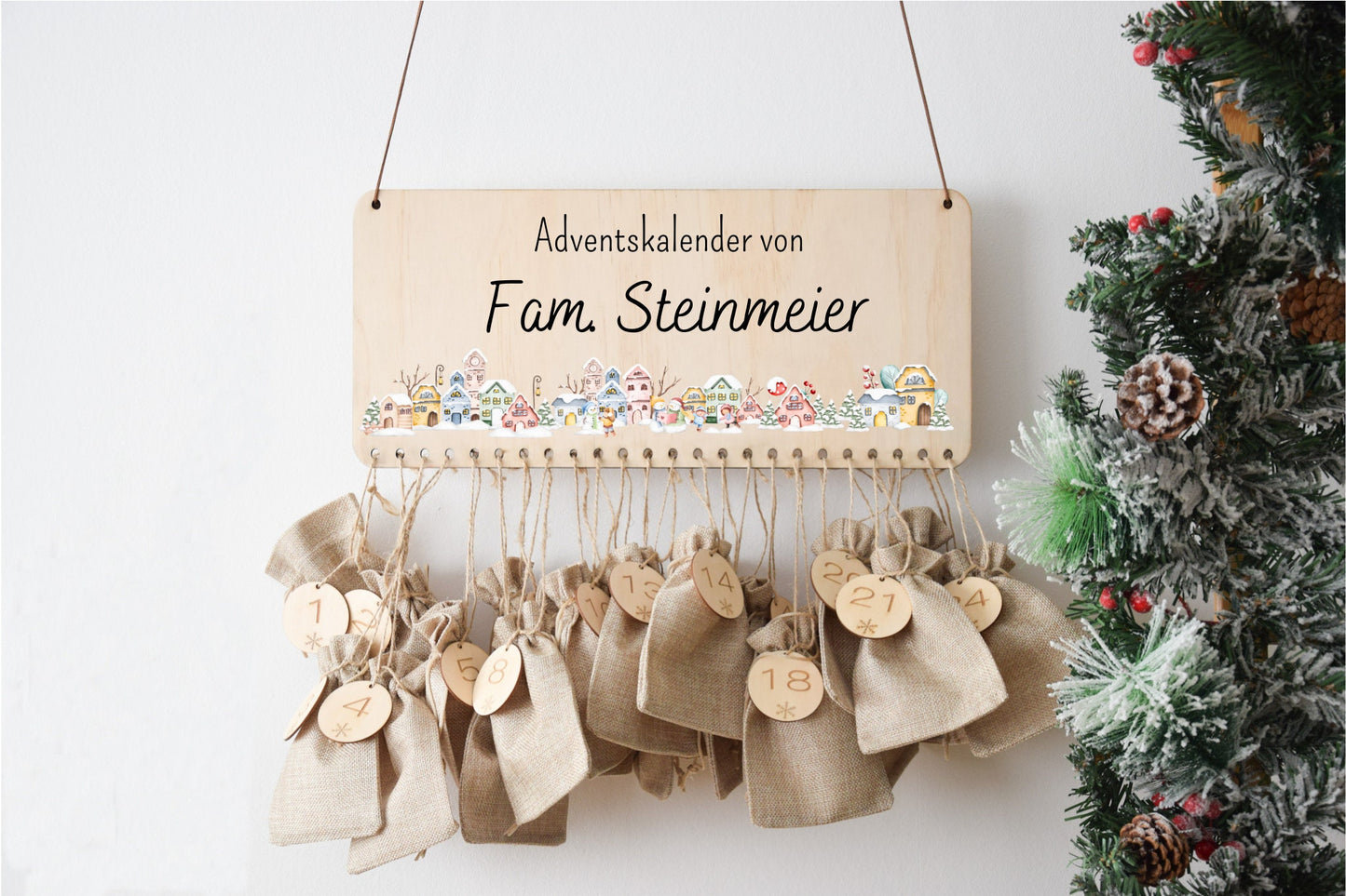 Adventskalender Kerstdorp