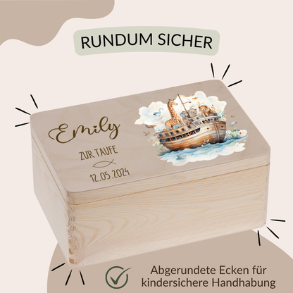 Erinnerungskiste - Zur Taufe Arche Noah
