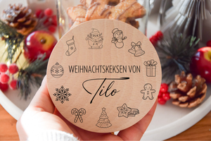 Vorratsglas Weihnachten - Weihnachtskekse