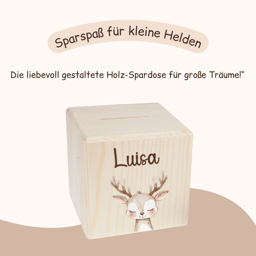 Spardose Kinder - verschied. Tiermotiven