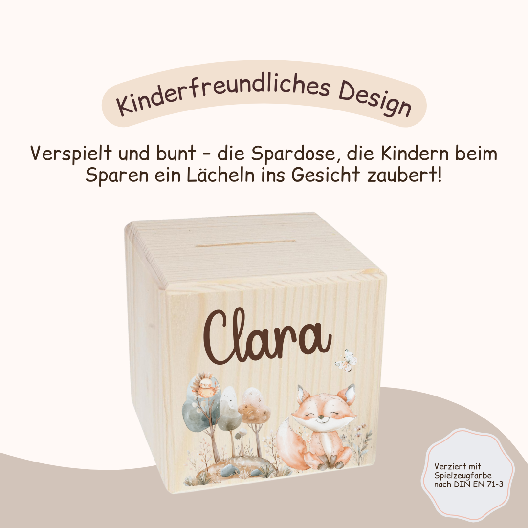 Spardose Kinder - wähle aus verschied. Tiermotiven