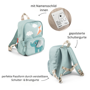 Kinderrucksack Set, Blau