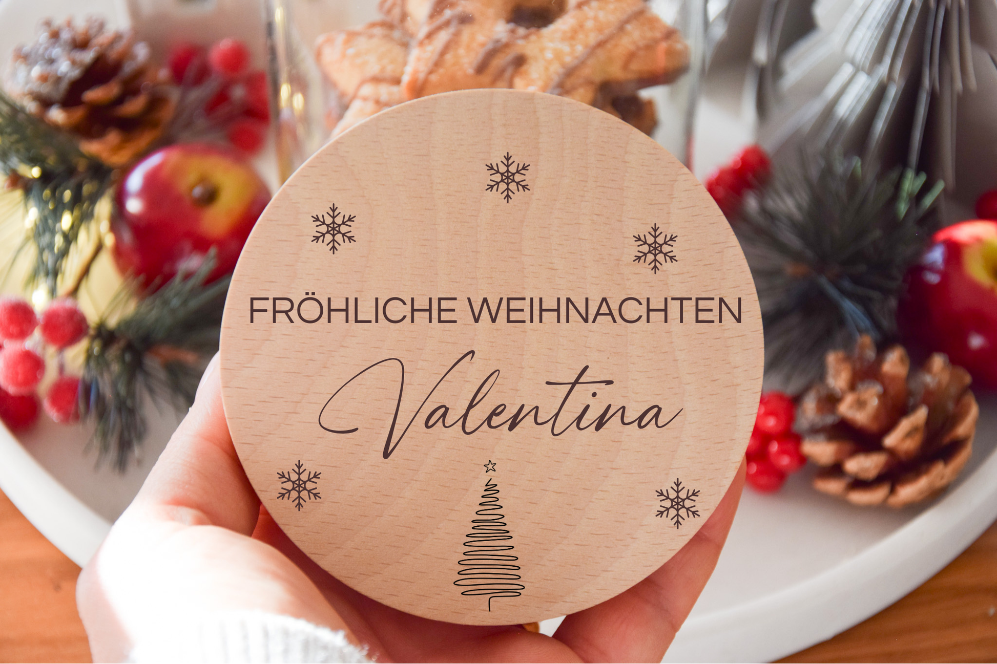 Vorratsglas Weihnachten -  Fröhliche Weihnachten