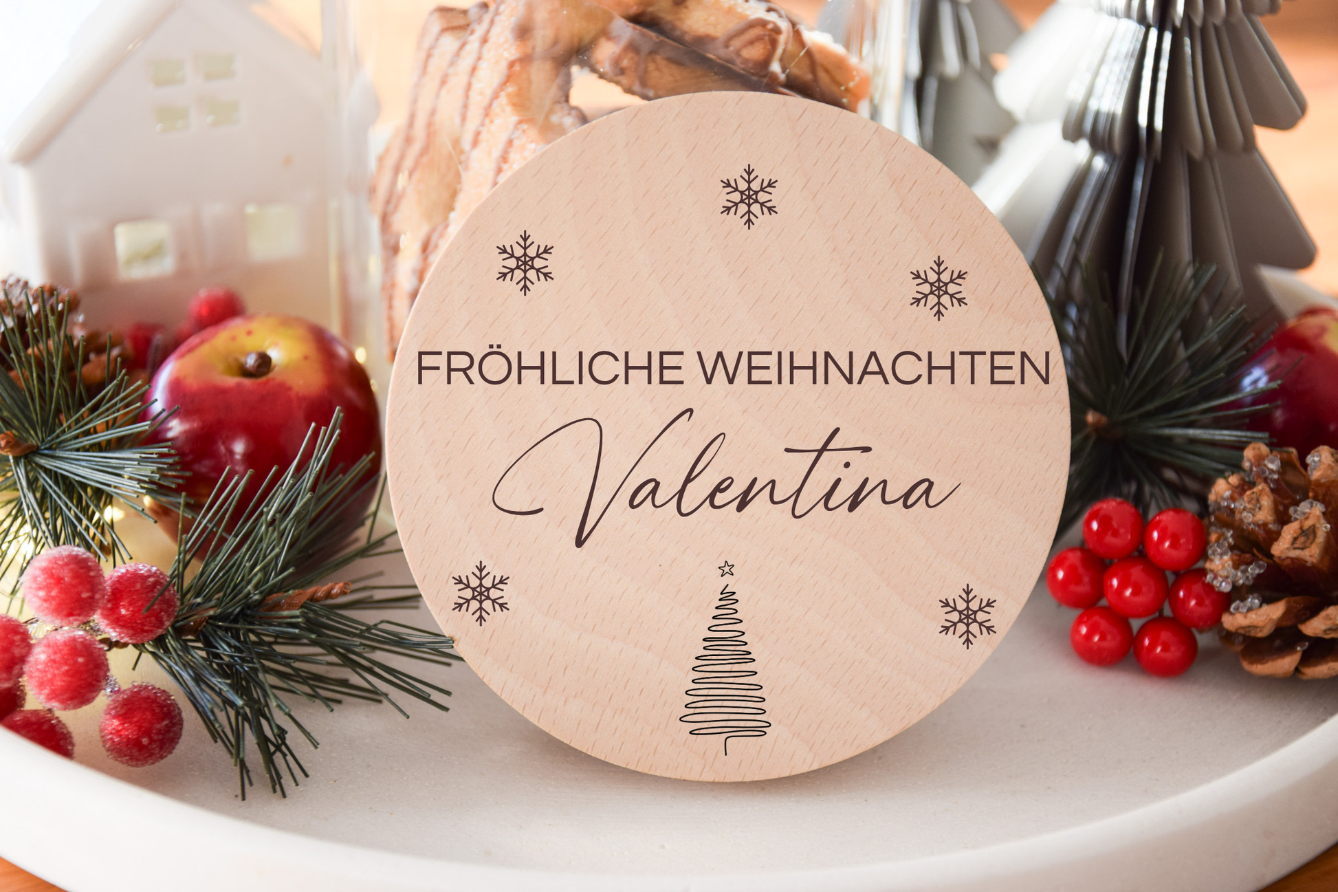 Vorratsglas Weihnachten -  Fröhliche Weihnachten