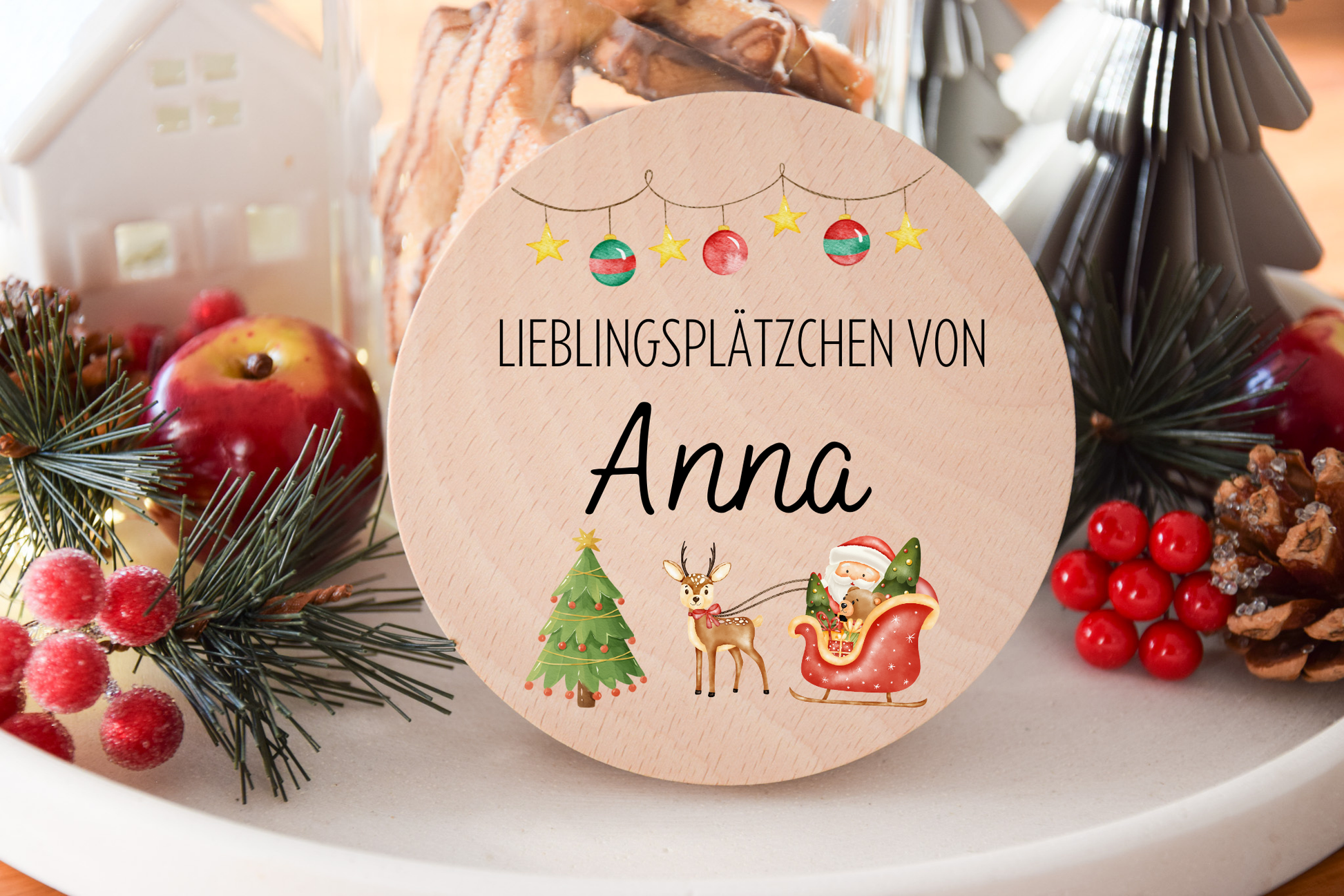 Vorratsglas Weihnachten - Santa Claus