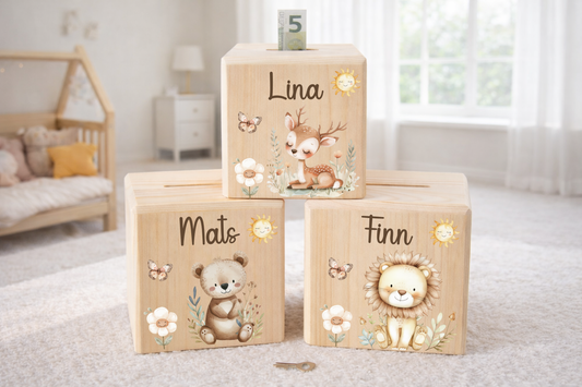 Personalisierte Spardosen für Kinder & Babys
