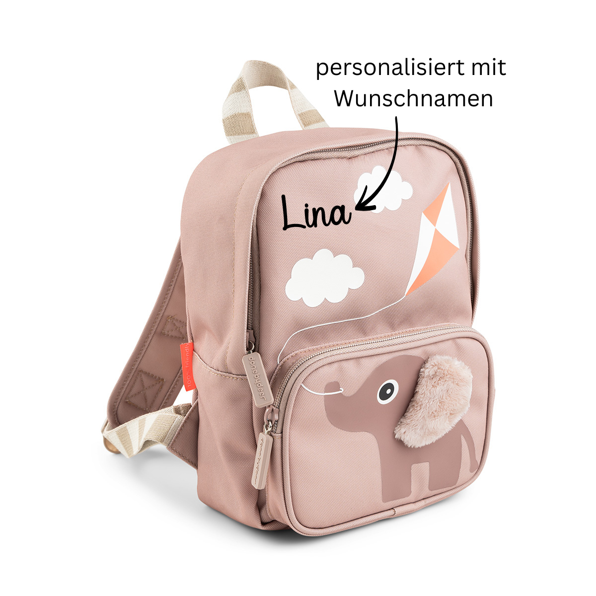 Kinderrucksack Set , Rosa