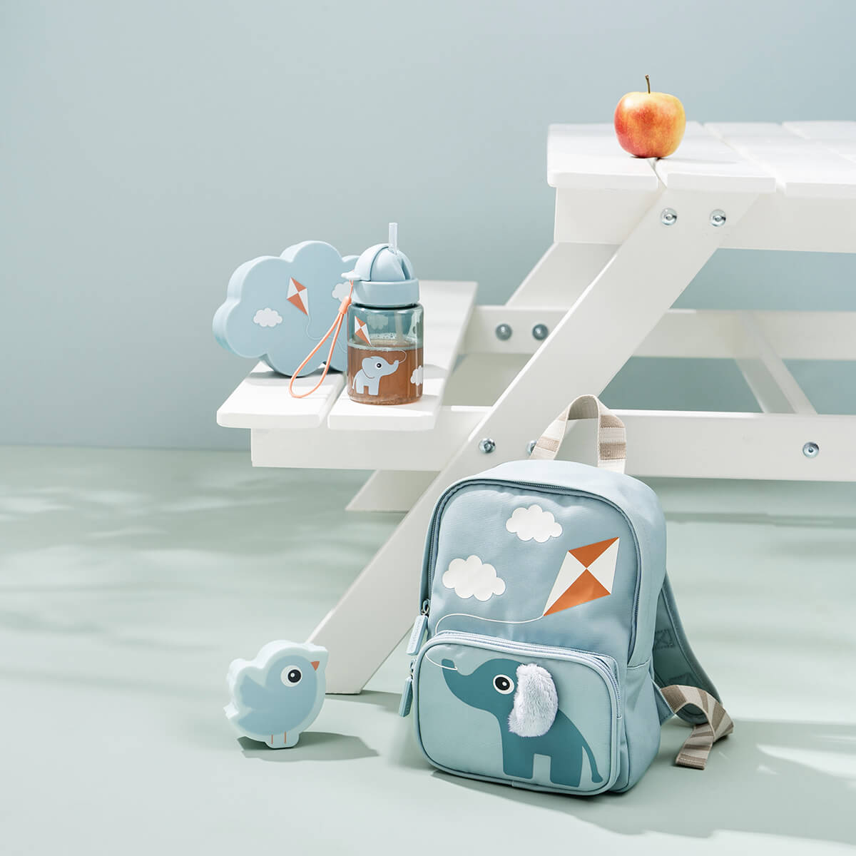 Kinderrucksack Set, Blau