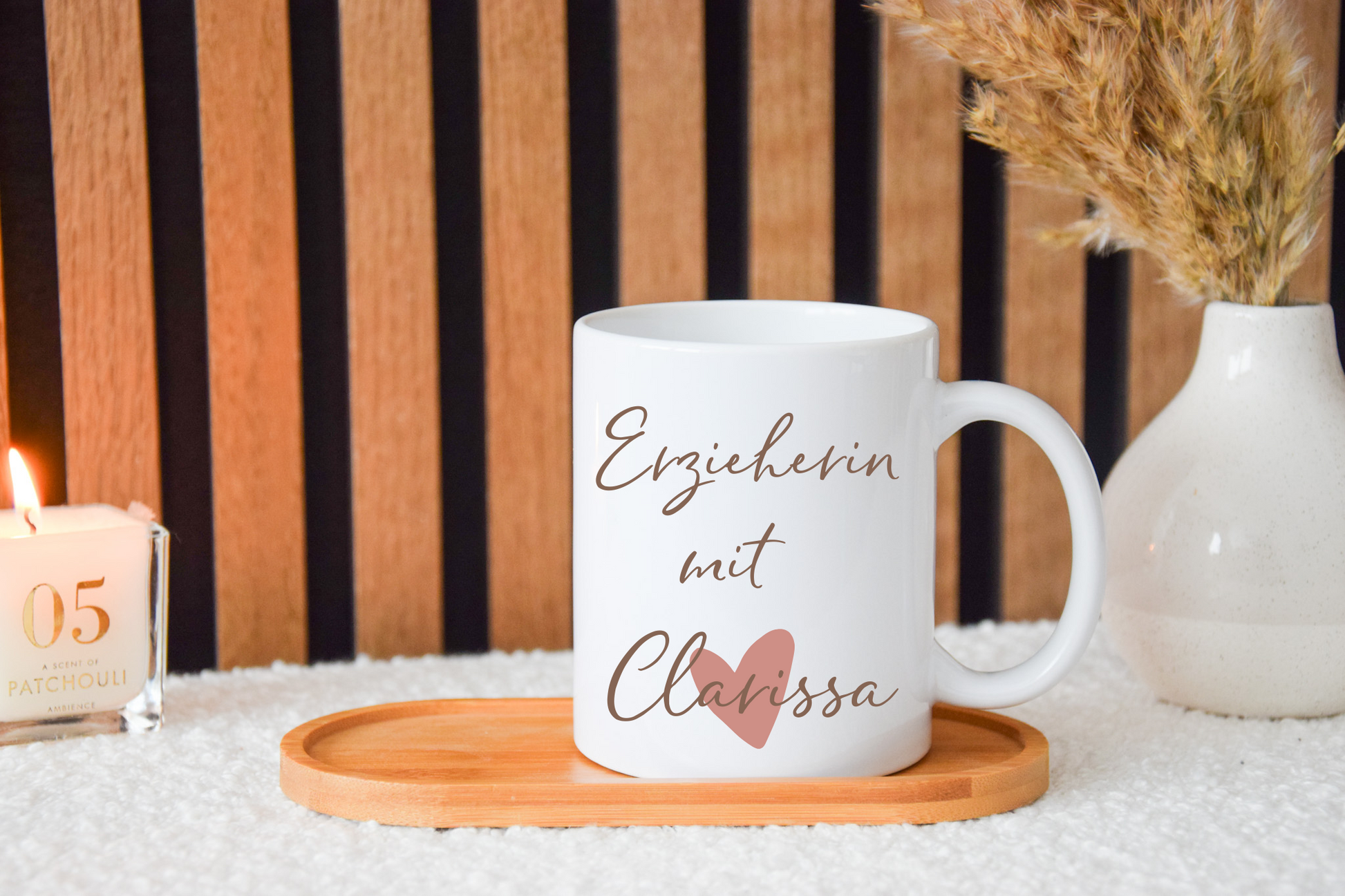 Tasse -  Erzieherin mit Herz