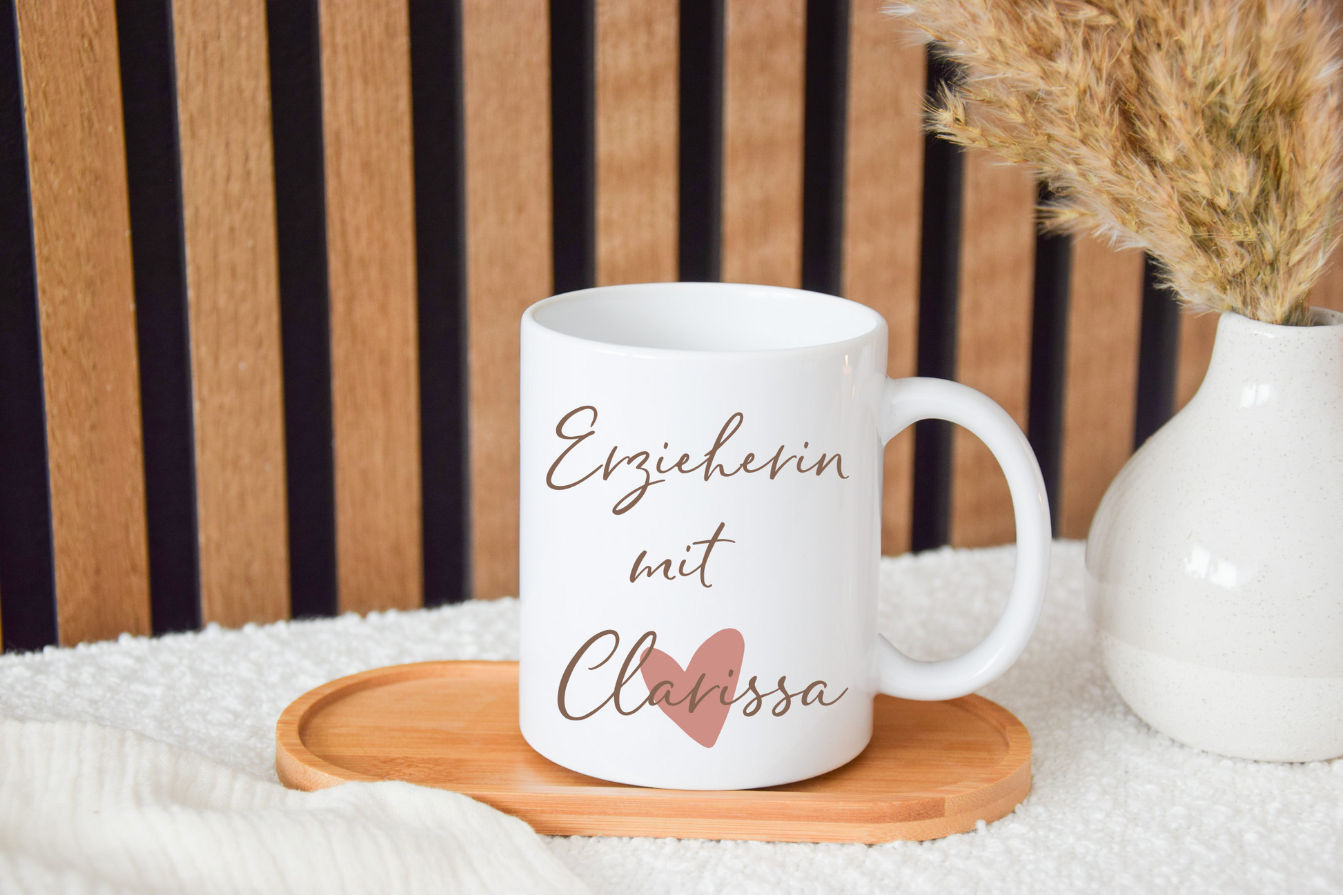 Tasse -  Erzieherin mit Herz