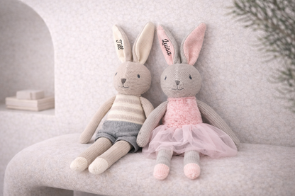 Personalisiertes Kuscheltier - Hase