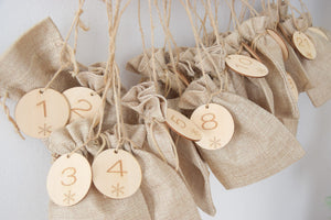 Adventskalender Woodland Motiv