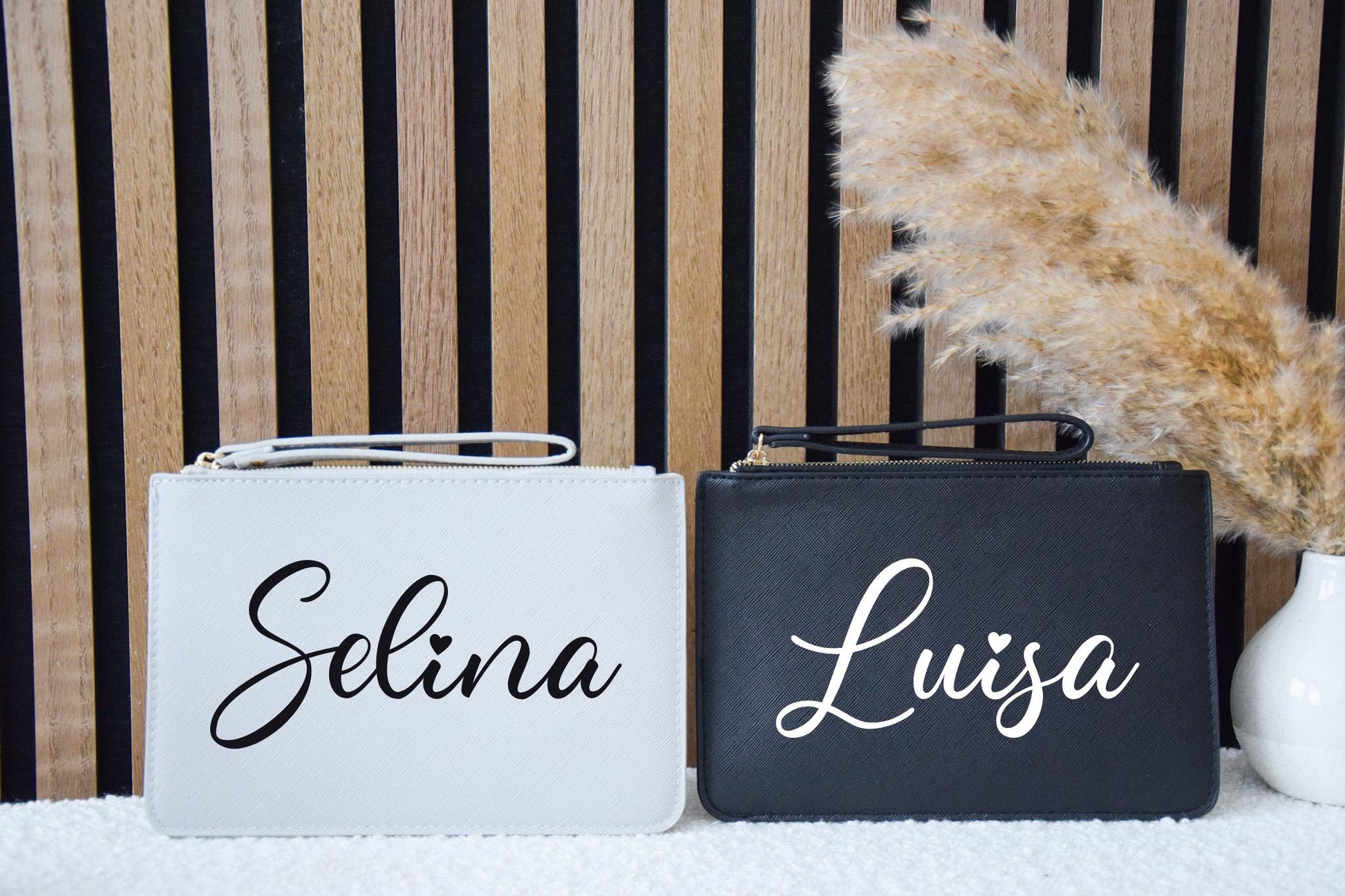 Personalisierte Clutch mit Namen