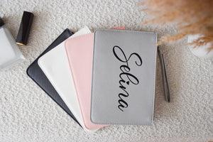 Personalisierte Clutch mit Namen