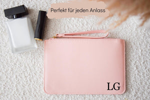 Personalisierte Clutch mit Initialen