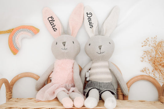 Peluche personnalisée - lapin