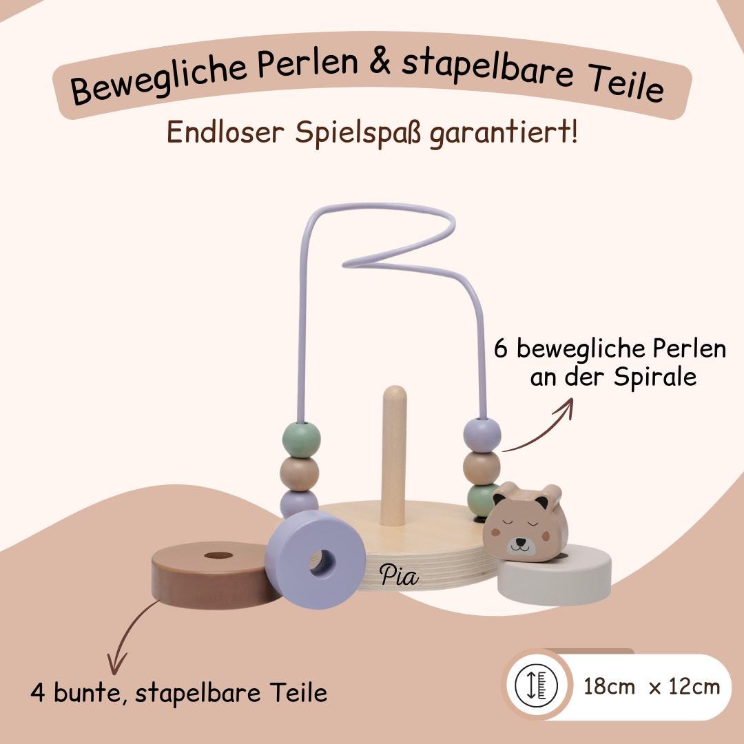 Motorikschleife  Babyspielzeug