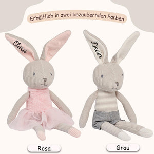 Personalisiertes Kuscheltier - Hase