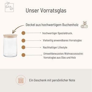 Vorratsglas Weihnachten - Weihnachtsmotiv