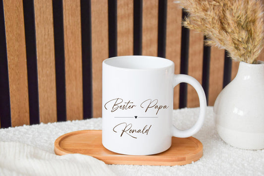 Personalisierte Tasse -  Bester Papa