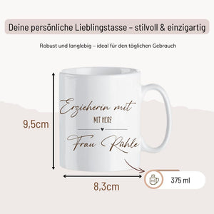 Tasse - Erzieherin Geschenk