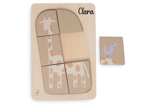 Holzpuzzle - Giraffe