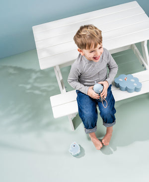 Trinkflasche Kinder Set - Blau