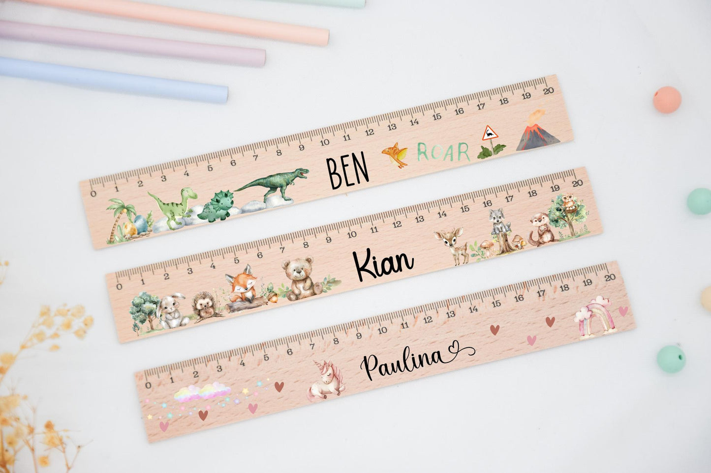 Lineal Kinder mit versch. Motiven