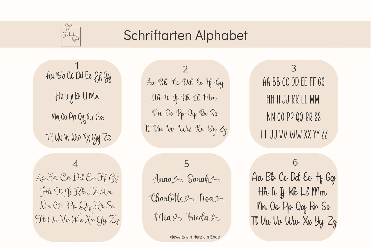 Lineal Kinder mit versch. Motiven
